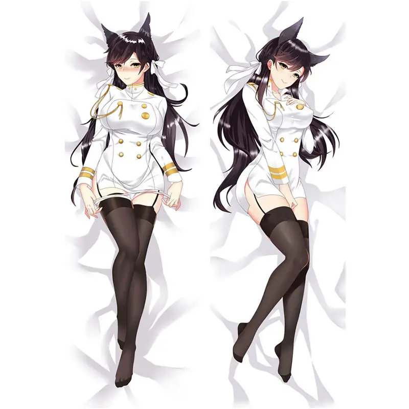 Polyester Аниме игры Azur Lane наволочки Azur Lane Dakimakura Чехол сексуальные девушки 3D двухсторонняя постельные принадлежности обниматься тела Чехол AL06A - Цвет: Polyester