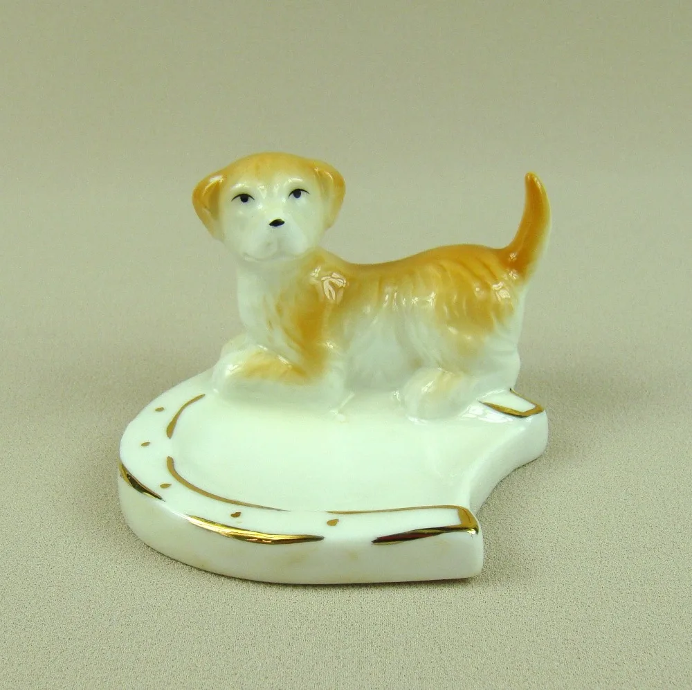 Фарфоровый лабрадор ретривер блюдо для украшений декоративная керамика