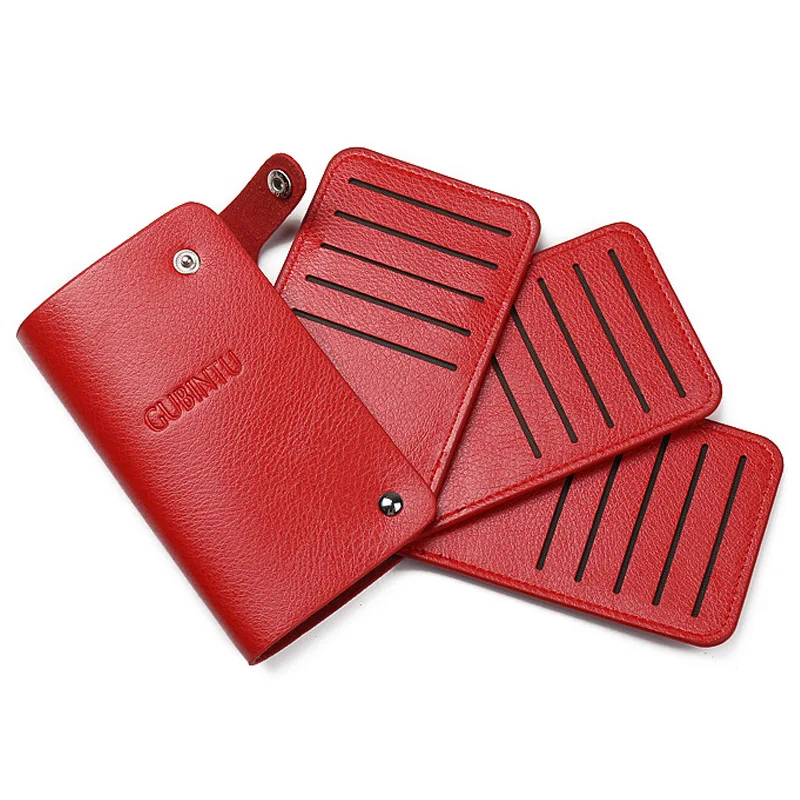 Чехол для кредитных карт унисекс стильный вращающийся кошелек удостоверения