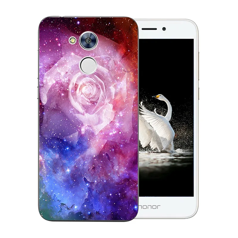 Чехол для телефона Huawei Honor 6A задняя крышка 5 0 дюйма прозрачный гелевый из ТПУ