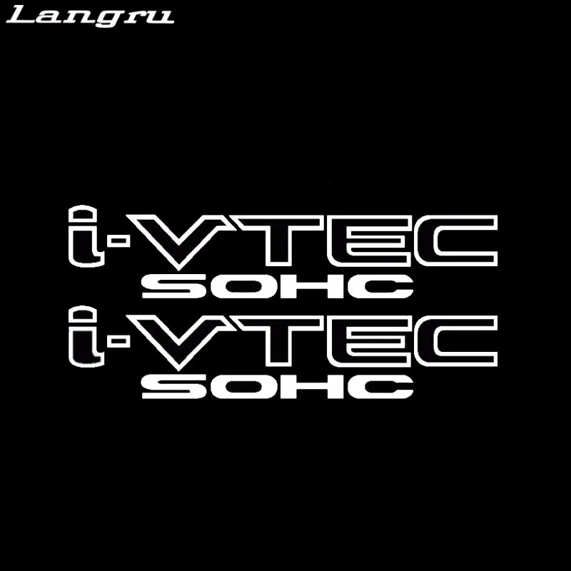 Langru индивидуальная наклейка на окна I vtec Sohc Ivtec Виниловая для грузовика