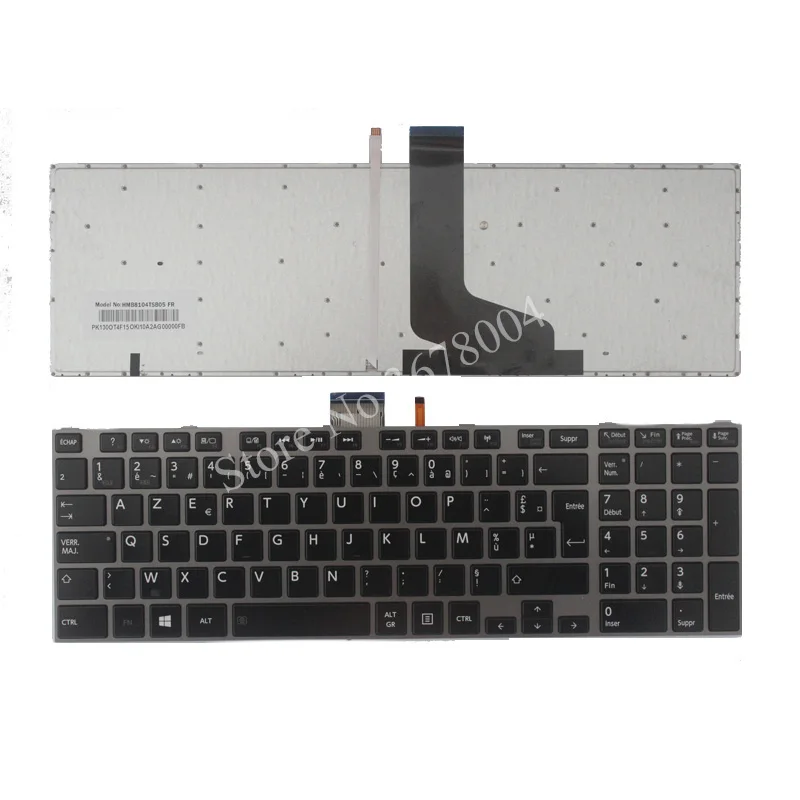Новая клавиатура для ноутбука Toshiba satellite P850 P850D P855 P855D французский язык черный с