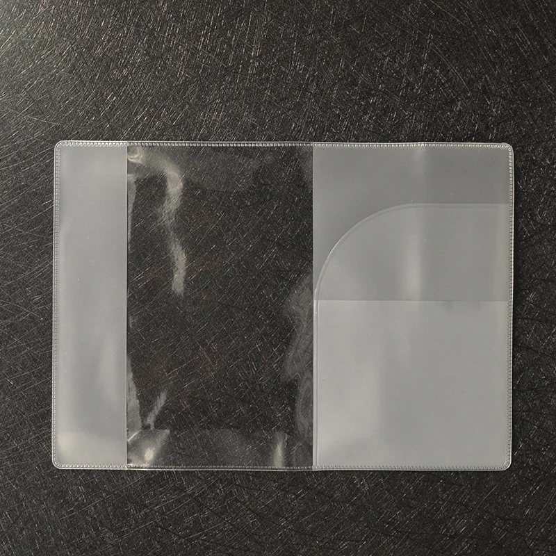 Фото Transparent Passport Cover Wallet PVC Waterproof Dirt Pasport Holder Women Travel Passaporte Credit ID Card Holder Organizer Bag №5