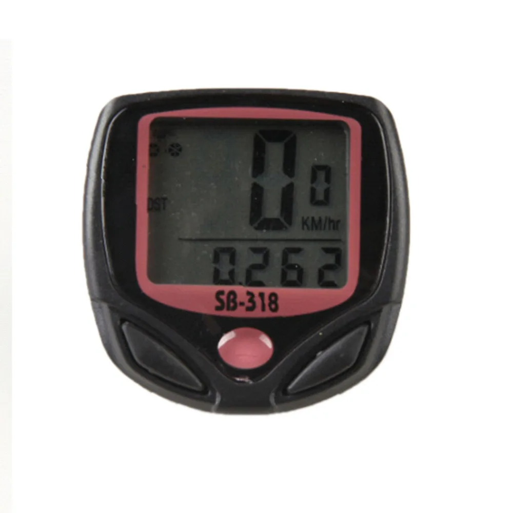 Водонепроницаемый ЖК велосипедный одометр беспроводной Велосипедный с 15