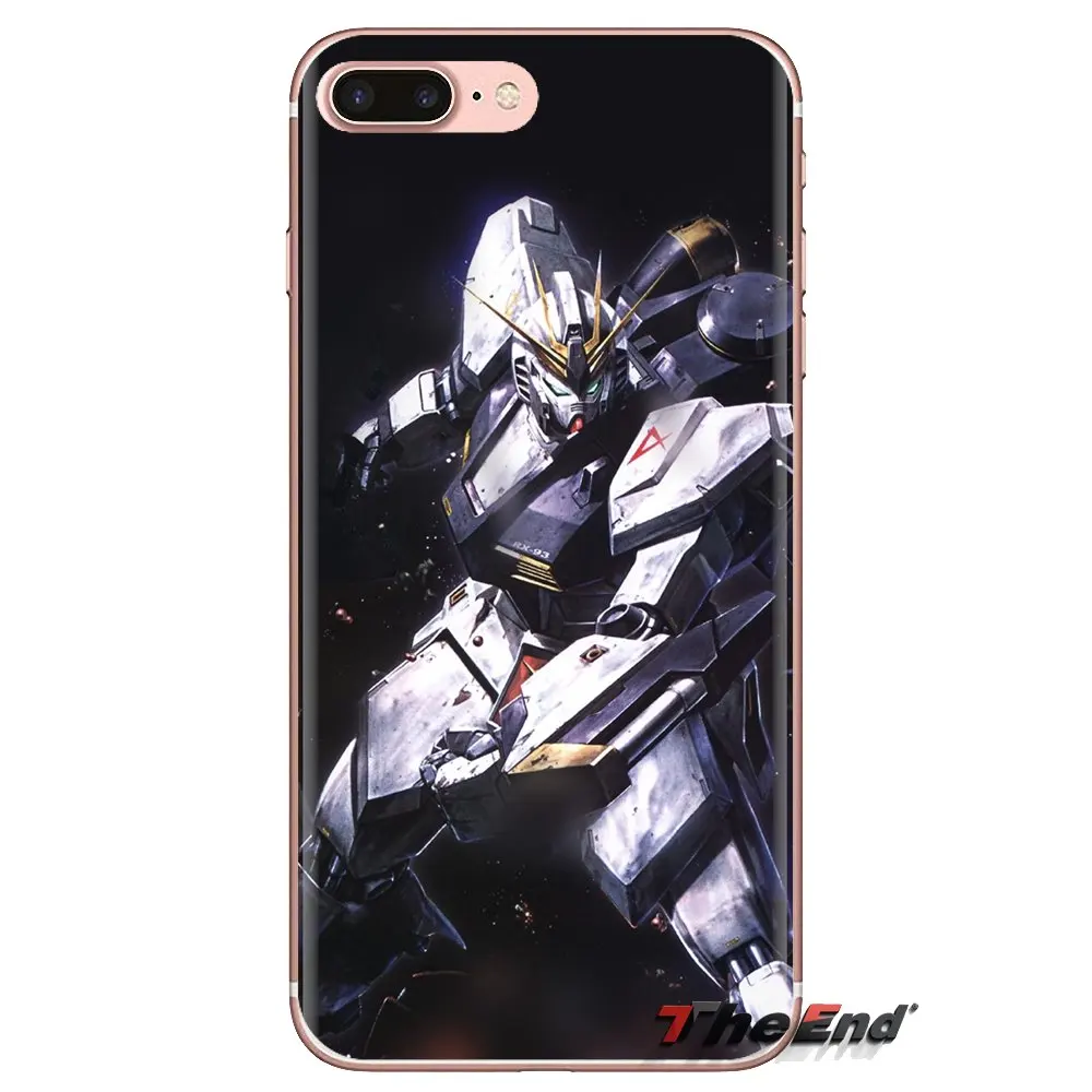 Gundam для Samsung Galaxy S3 S4 S5 Mini S6 S7 Edge S8 S9 S10 Plus Note 3 4 5 8 9 прозрачные мягкие чехлы |