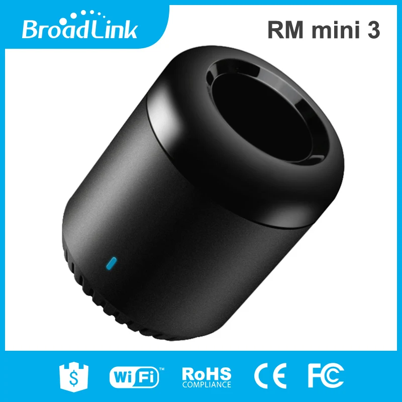 BroadLink Black Bean Broadlink IR Control Hub RM Mini3 Smart Home Wi-Fi Infrared Universal Remote One for All | Электроника