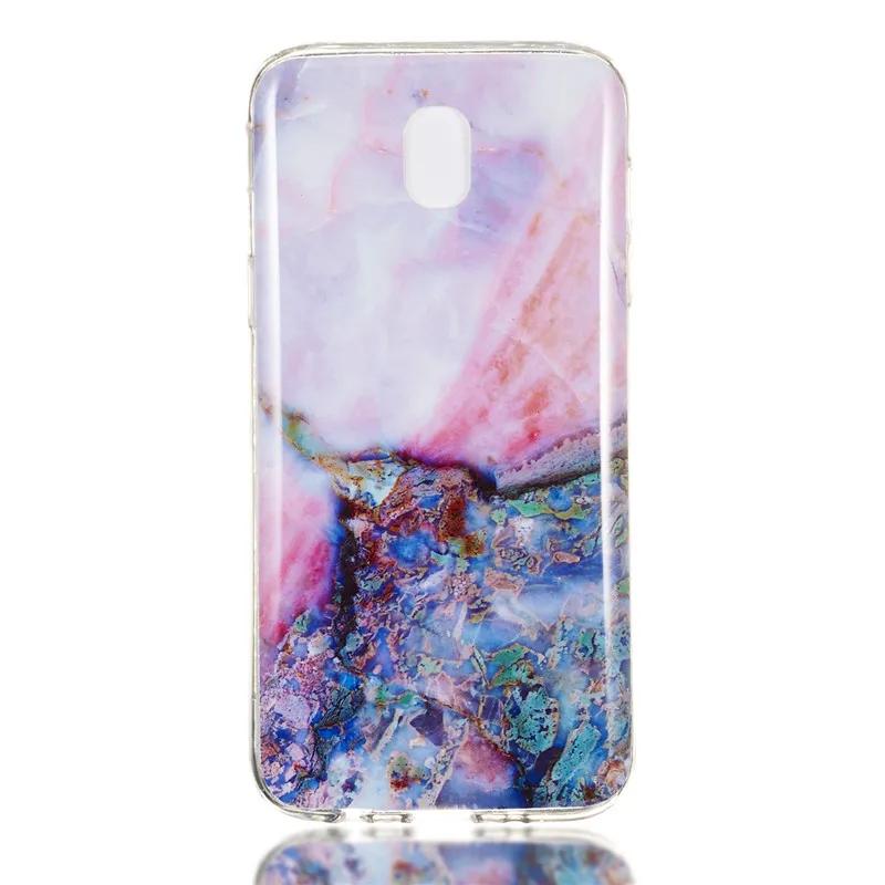 Case For Samsung Galaxy J5 2017 Soft TPU Silicone Marble Stone Pattern Slim Phone Cover J530F J530Y |