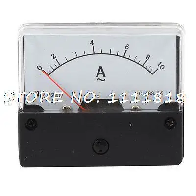 

AC 0-10A мелконастраиваемый циферблат Панель Амперметр манометр YS-670