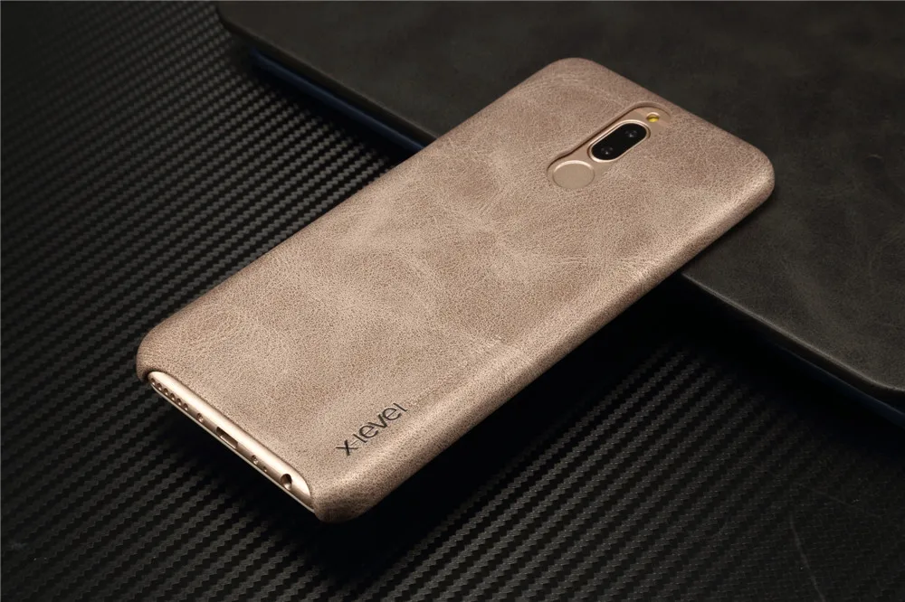 Mate 10 lite Case X-Level Vintage PU Leather Phone Cases For Huawei Nova 2i G10 Ultra Thin Flip Protective Cover Honor 9i | Мобильные