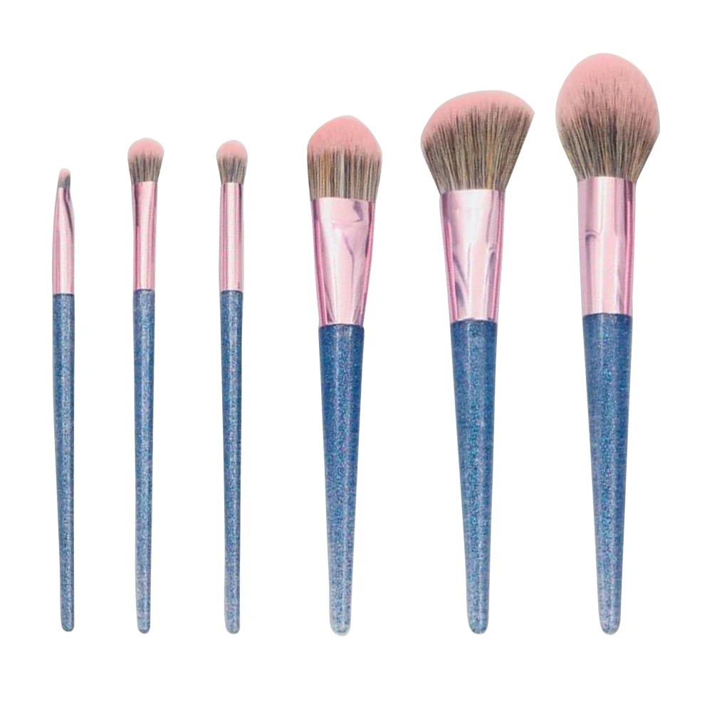

6PCS/Set Makeup Brushes Kit Starry Sky Handle Foundation Blending Powder Crease Concealer Eyeshadow Make Up Brush Cosmetic Tools