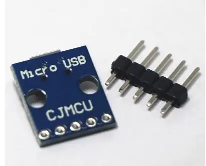 Бесплатная доставка! CJMCU Интерфейс micro USB для адаптера питания сиденья 5 В макетная
