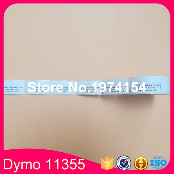 50 рулонов 11355 дюйма 19x51 мм доставка вращающаяся этикетка DYMO LABELWRITER | Компьютеры и