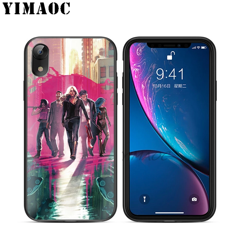 YIMAOC Buffy Охотник на вампиров Мягкий ТПУ Черный силиконовый чехол для iPhone X или 10 8 7 6S