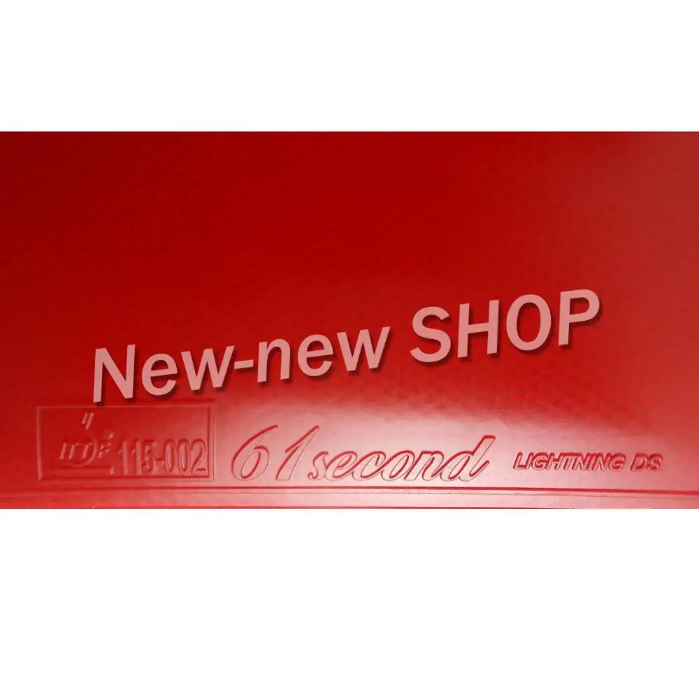 61second Lightning DS LST Pips In PingPong резиновая губка для настольного тенниса|pingpong rubber|table