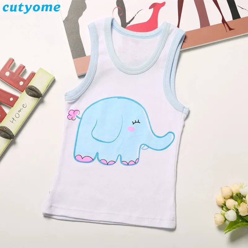 Cutyome 2 шт./лот детская Обувь для мальчиков девочек хлопковая футболка без рукавов