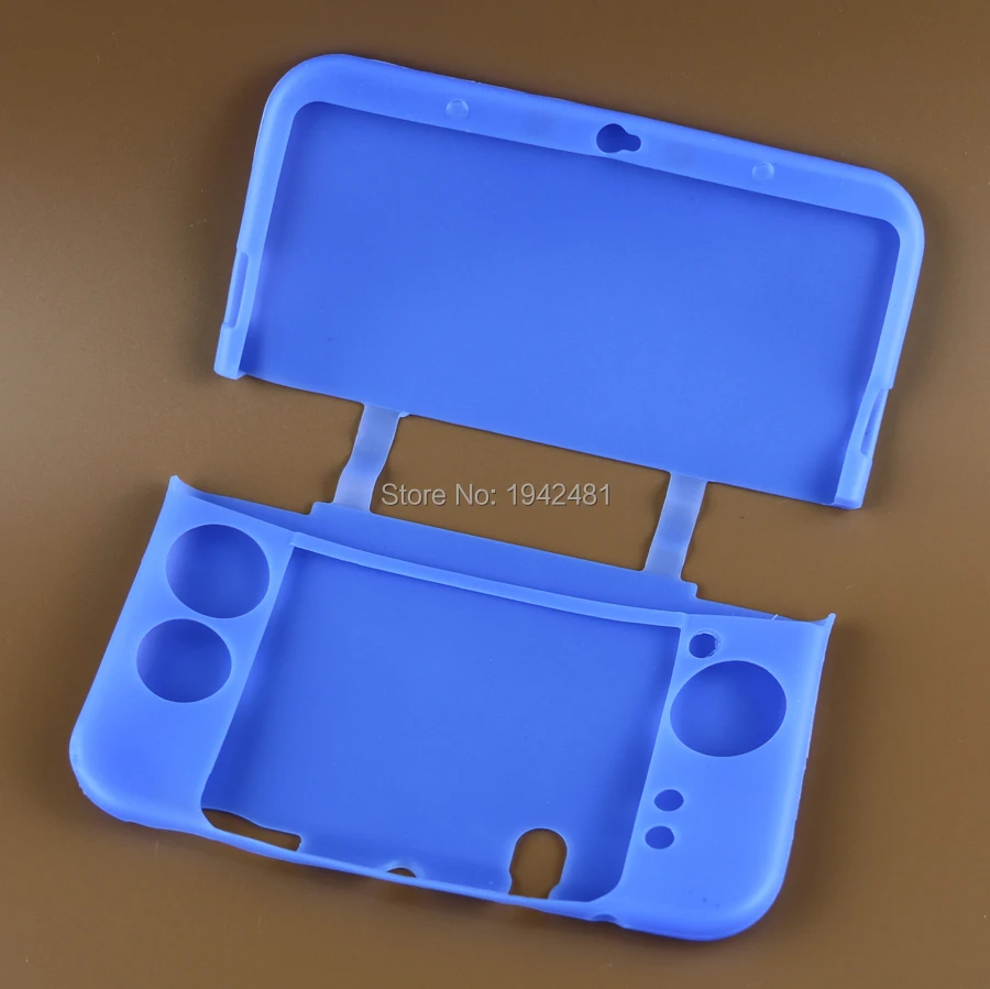 Высококачественный мягкий силиконовый чехол 2 шт. защитный для нового 3DS XL LL