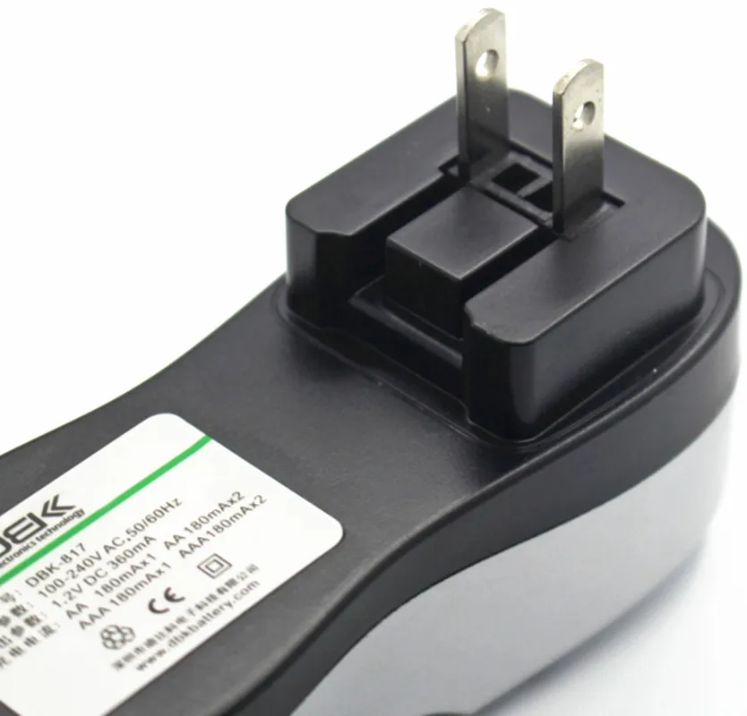 2 шт. Soshine AA NiMH 2500 мАч 1 В аккумуляторная батарея с слотами Смарт AAA Зарядное