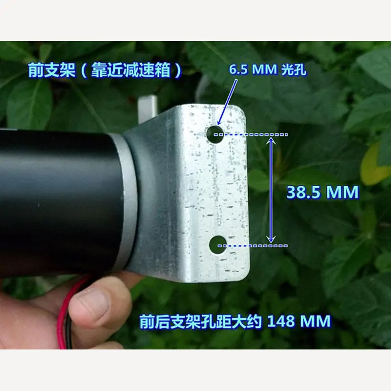 Мотор с червячным Редуктором постоянного тока 220 в высокая скорость холостого