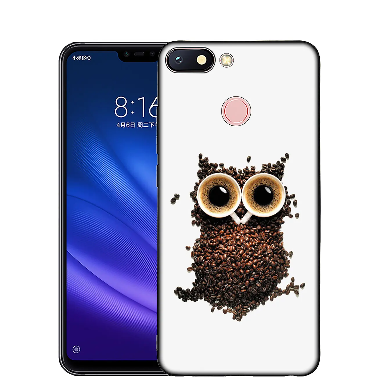 IYICAO Simple fashion animal Soft Silicone Case for Xiaomi Mi 9 8 A2 Lite A1 6 pocophone f1 MAX 3 mi9 mi8 mia2 |