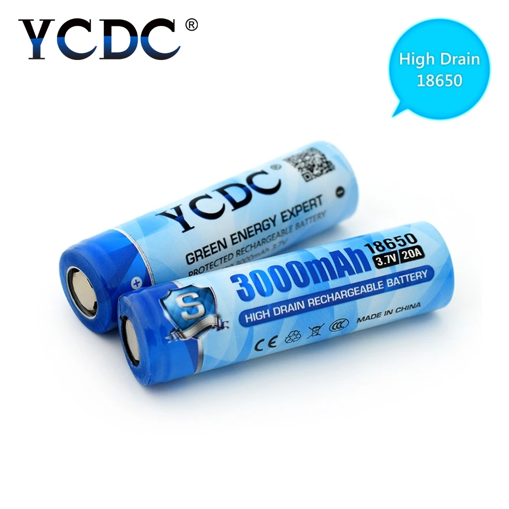 YCDC 1 шт. зарядное устройство смарт Универсальное lcd Li-Ion NiMh 18650 16340 10440 (AA) 14500 (AAA) 26650 |
