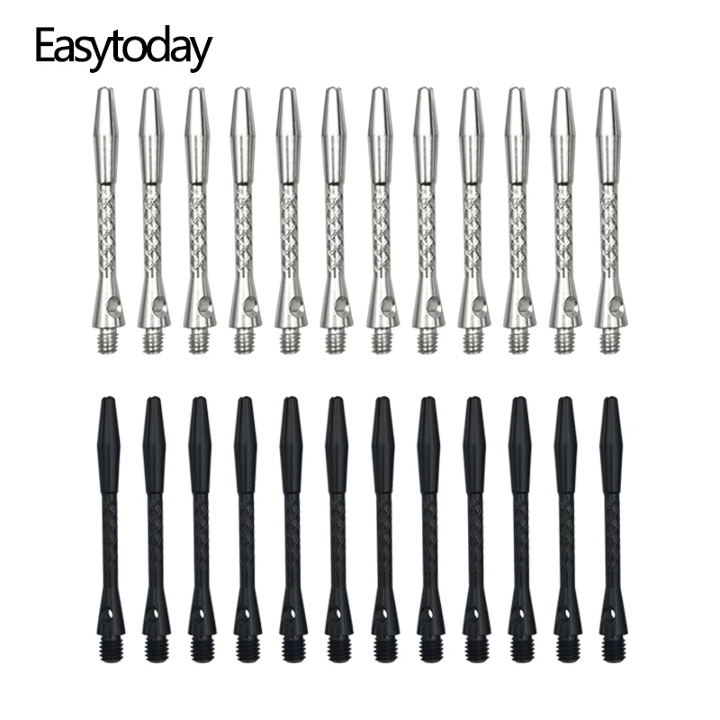 Easytoday 24 шт./компл. дартс аксессуары высокое качественные дротики валы алюминиевые