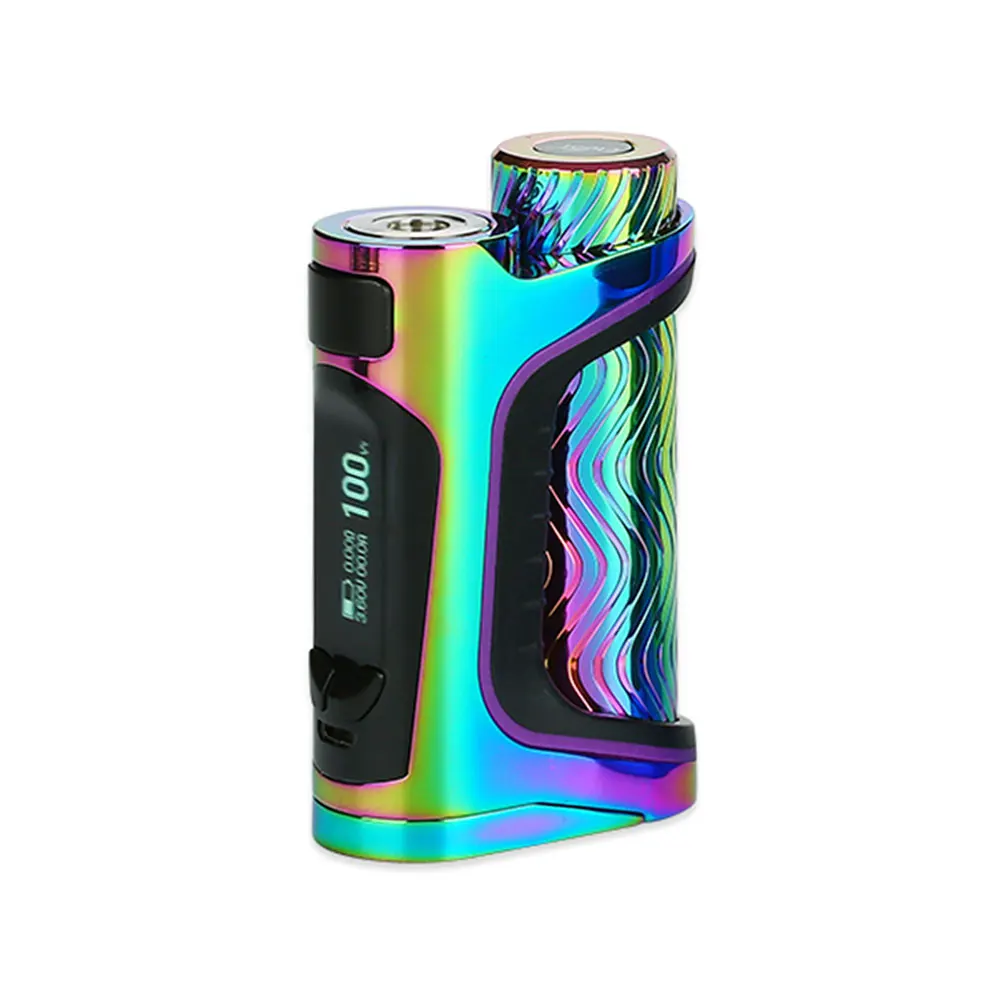 Dazzling 100 Вт Eleaf IStick Pico S 21700 TC Box MOD Max 100 Вт W/7 цветов светодиодный светильник не 21700/18650 Батарея мод коробка Vs Luxe Mod - Цвет: Dazzling