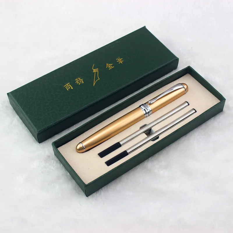 Новые черные чернила для ручки Jinhao 750 из нержавеющей стали шариковые с