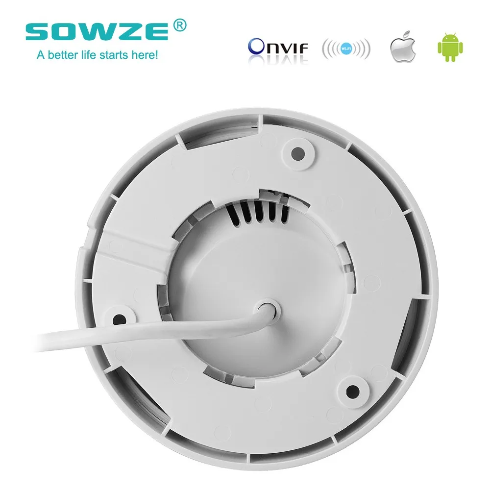 Sowze внешний аудио IP Камера 1080 P 960 720 (Sony imx322 Сенсор) крытый Купол видеонаблюдения ip 2