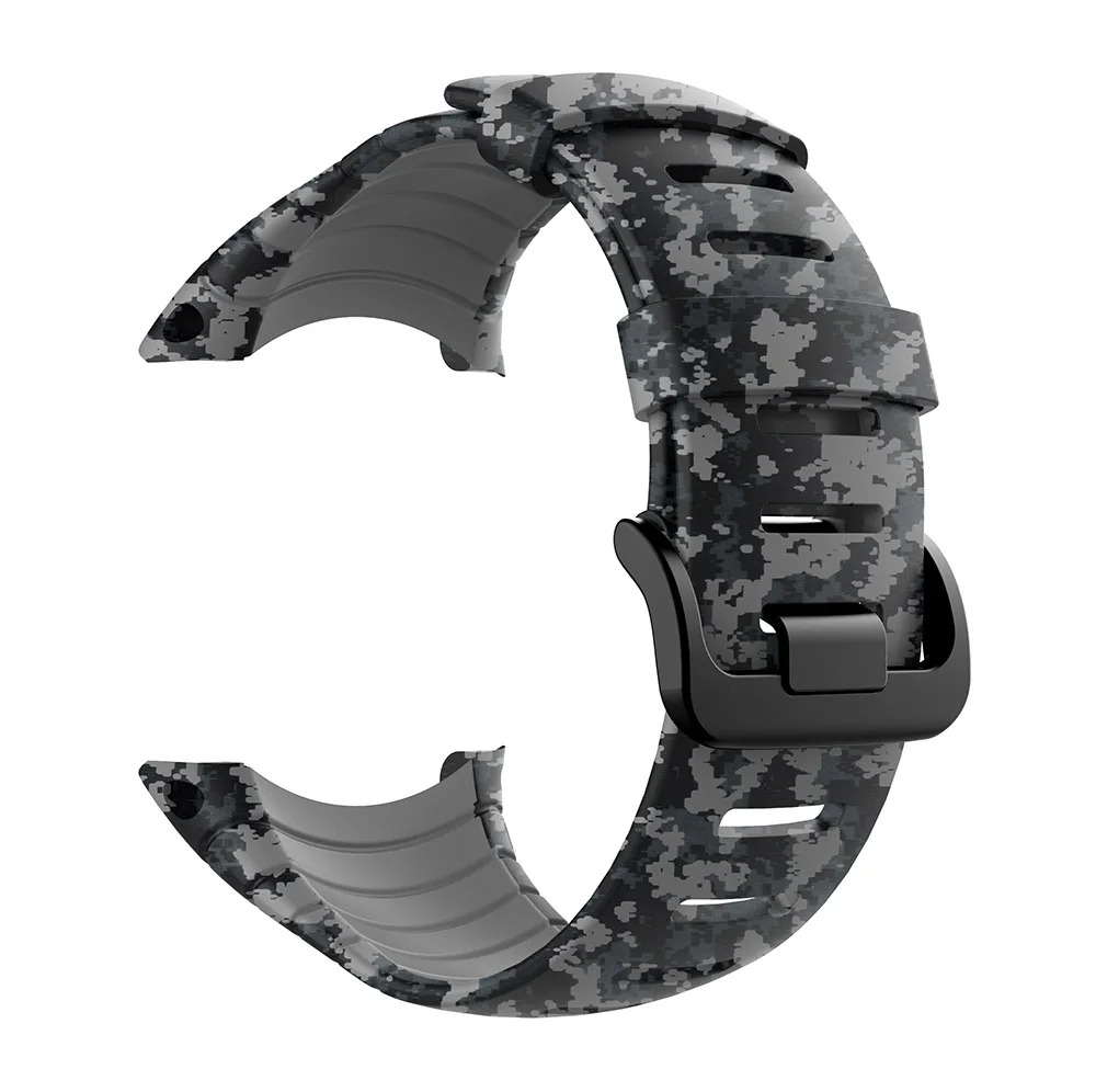 Браслет на открытом воздухе спортивный силиконовый ремешок для часов Suunto основной ремешок для часов Смарт часы Замена ТПУ ремешок браслет аксессуары