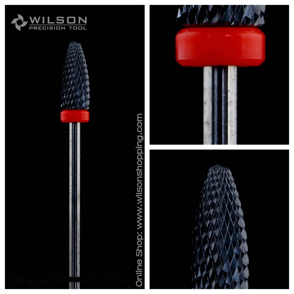 

Black Ceramic Nail Drill Bit - Flame Bit - Fine(6110043)