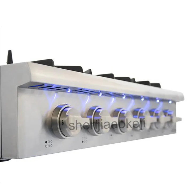 Нержавеющая сталь Кухня прибор газовая горелка 120V 60Hz 1 шт. бытовой плита 36 дюймов