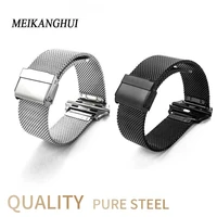 milanese loop band for apple watch 42mm 38mm stainless steel metal strap bracelet watchband for iwatch series 321 accessories