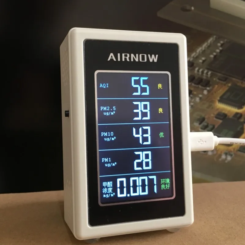 

PM2.5 детектор формальдегида тестер качества воздуха-тестер