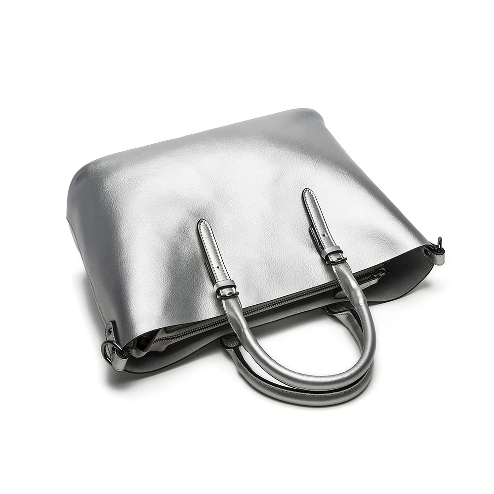 Сумка тоут женская из натуральной кожи с жемчугом|bags real leather|women genuine leather handbagsgenuine