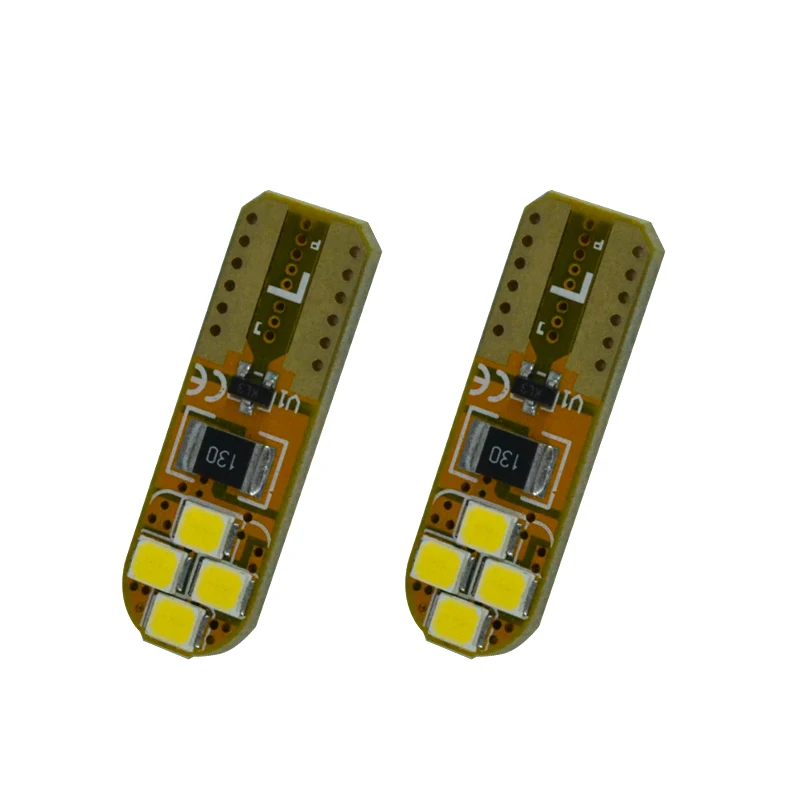 4 шт. Super brilhante e baixo pronto de T10 PCB LEVOU Inundacao 12 В 194 501 клин estacionamento luz cupula Luz Da Placa Li