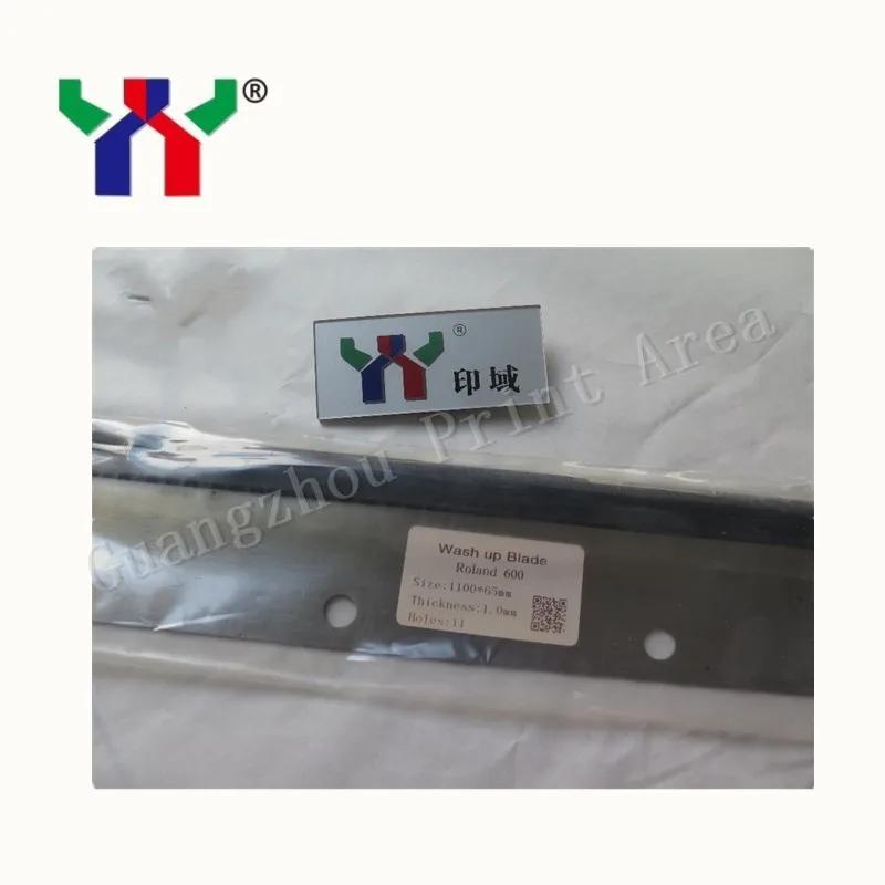 Promotion!High quality Wash up blade for Roland 600 1100*65*1.0mm 11 holes 5 pcs | Cartridge Chip