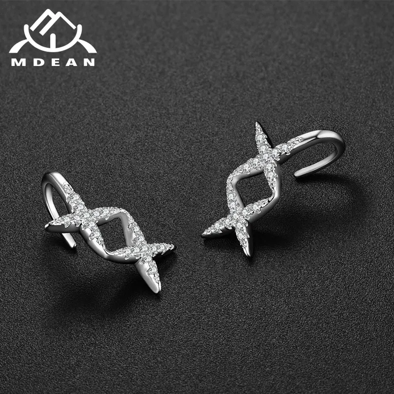 MDEAN женские серьги ювелирные изделия Свадебные Винтажные с крестом для женщин