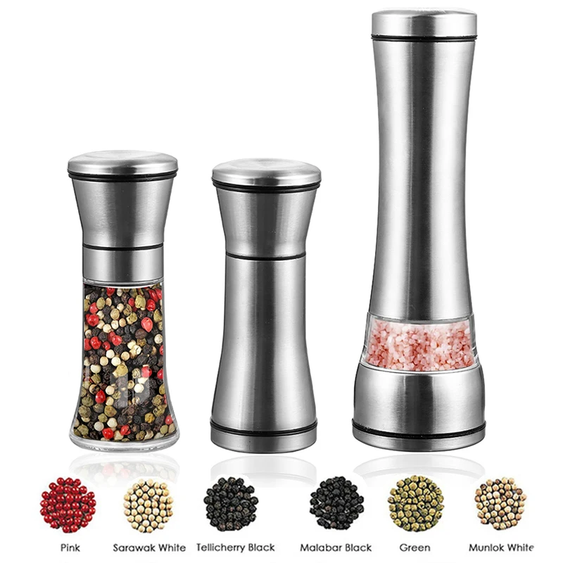 1 шт. ручная мельница для соли и перца из нержавеющей стали травы петрушки с