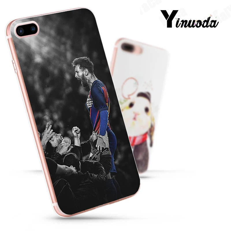8 Yinuoda Lionel Messi Уникальный дизайн новейший модный чехол для телефона для iPhone 8 7 6 6S Plus X 10 5 5S SE XR XS MAX - Цвет: 8