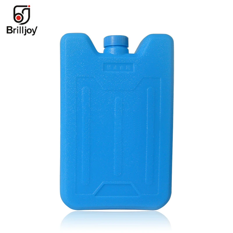 

New HDPE Ice water filled box 600ml Absorbent polymer resin box Plane type Ice box for Lunch bags and cooler bags large capacity