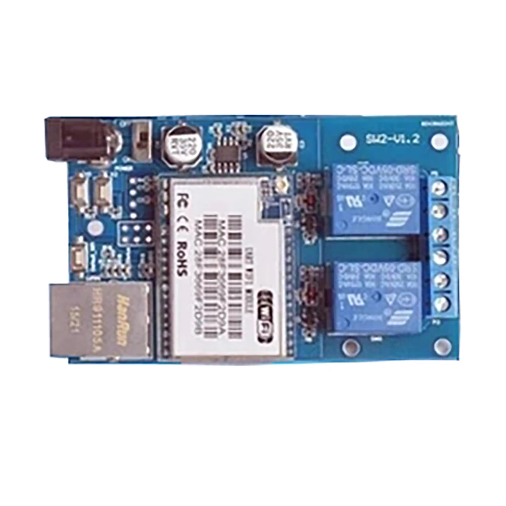 Двухканальное реле дистанционного управления беспроводная плата P2P WIFI смарт