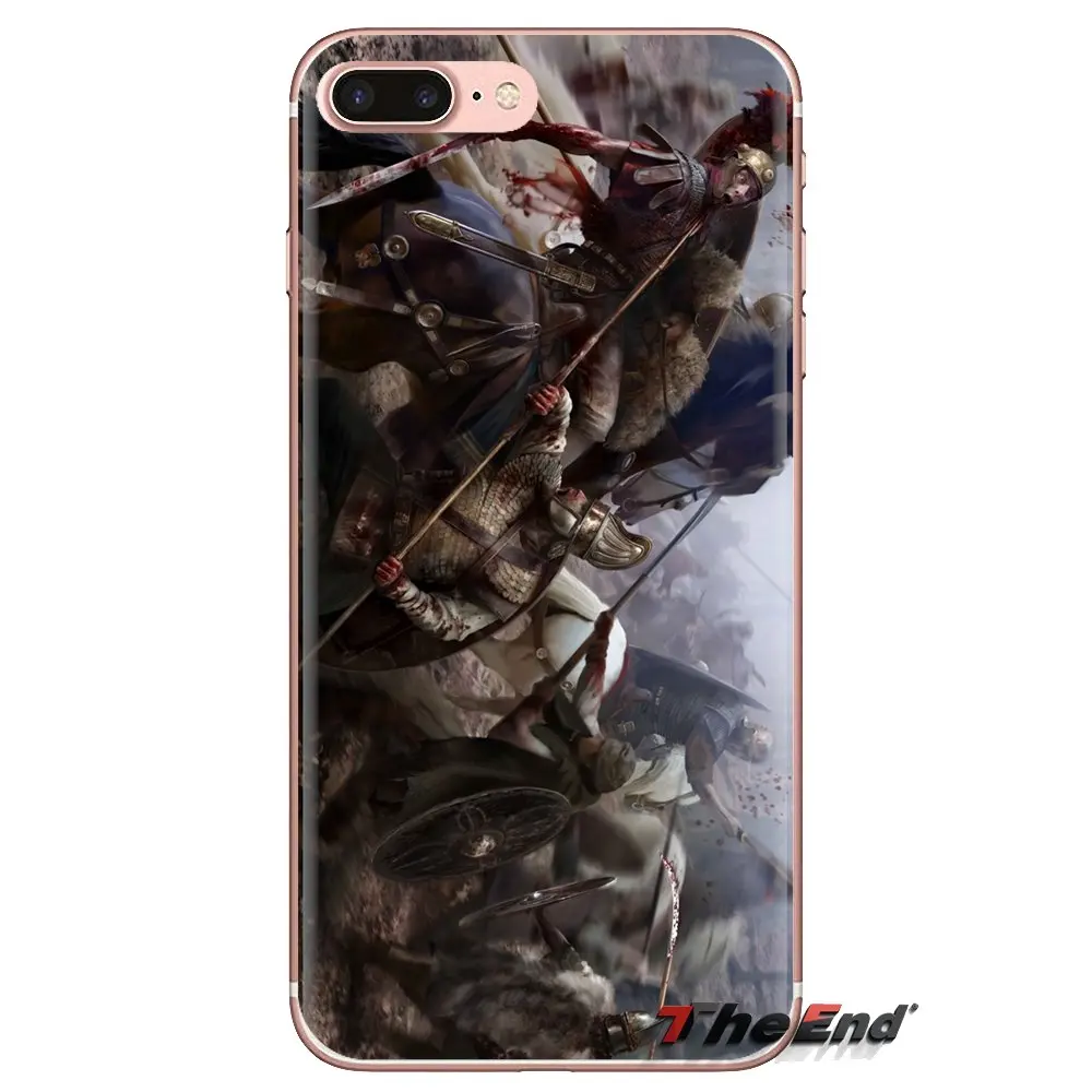 Прозрачные мягкие чехлы для Samsung Galaxy S3 S4 S5 Mini S6 S7 Edge S8 S9 S10 Plus Note 3 4 5 8 9 Rome Total War Art |