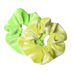 Бархатные неоновые резинки для волос, 2 шт.лот, новинка, популярный держатель для конского хвоста, повязка для волос, большая резинка для волос, модная заколка для женщин и девочек