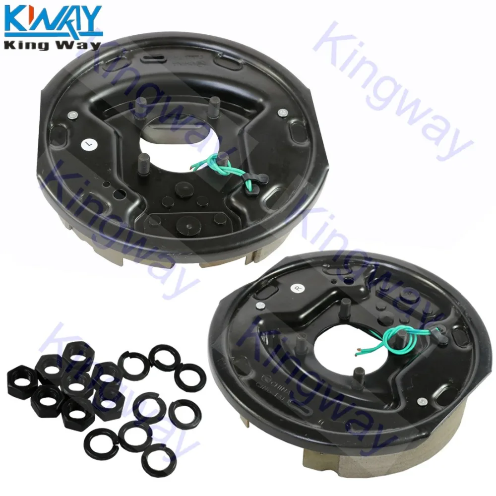 Бесплатная доставка King Way 2 шт. Прицеп 10 &quotX2 1/4&quot электрический тормоз 5 на 4