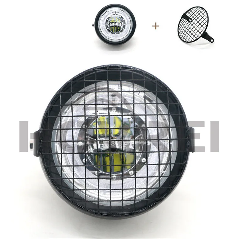 6 5 &quotРетро мотоциклетная светодиодсветильник ка на голову гриль светильник
