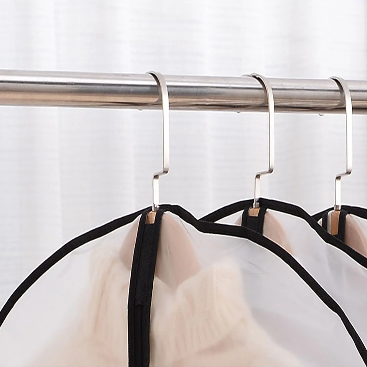 Домашний Портативный прозрачный для одежды сумки рубашка одежда пылезащитные