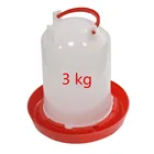 4 комплекта 3 кг оборудование для выращивания цыплят, уток, птиц поилка чашка для птицы чайник для животных инструмент для разведения птицы