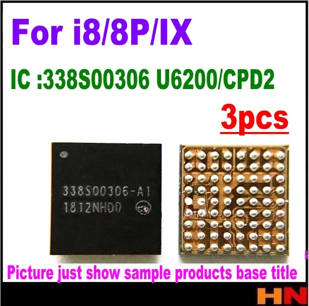 3 шт. для iphone 8 8p plus iX x источник питания камеры U3700 338S00306 U6200 ic Flash module CPD2 зарядное