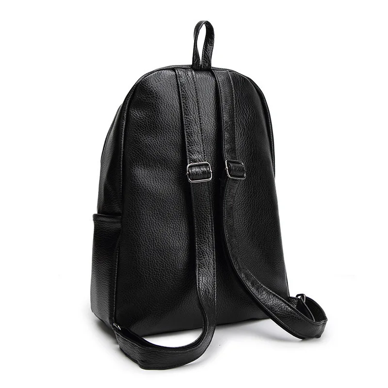Корейская мода Искусственная кожа сумки Для женщин Тетрадь Backpackes Путешествия