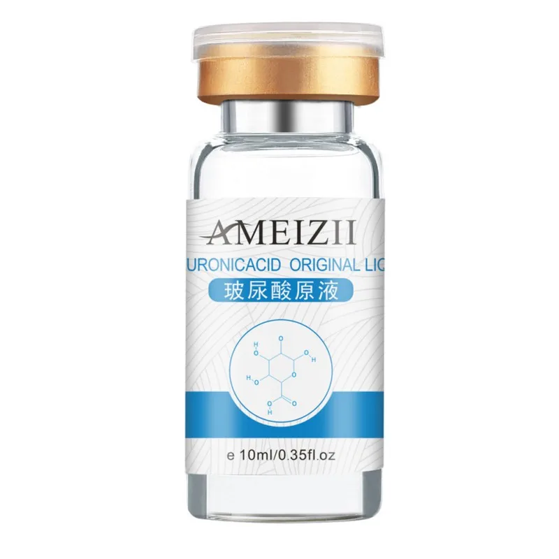 Pure Hyaluronic Acid Liquid Serum Moisturizing Whitening 10ml Snail Repair Anti Wrinkle Cream Anti Aging Face Skin Care